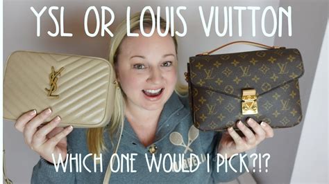 louis vuitton vs ysl bag.